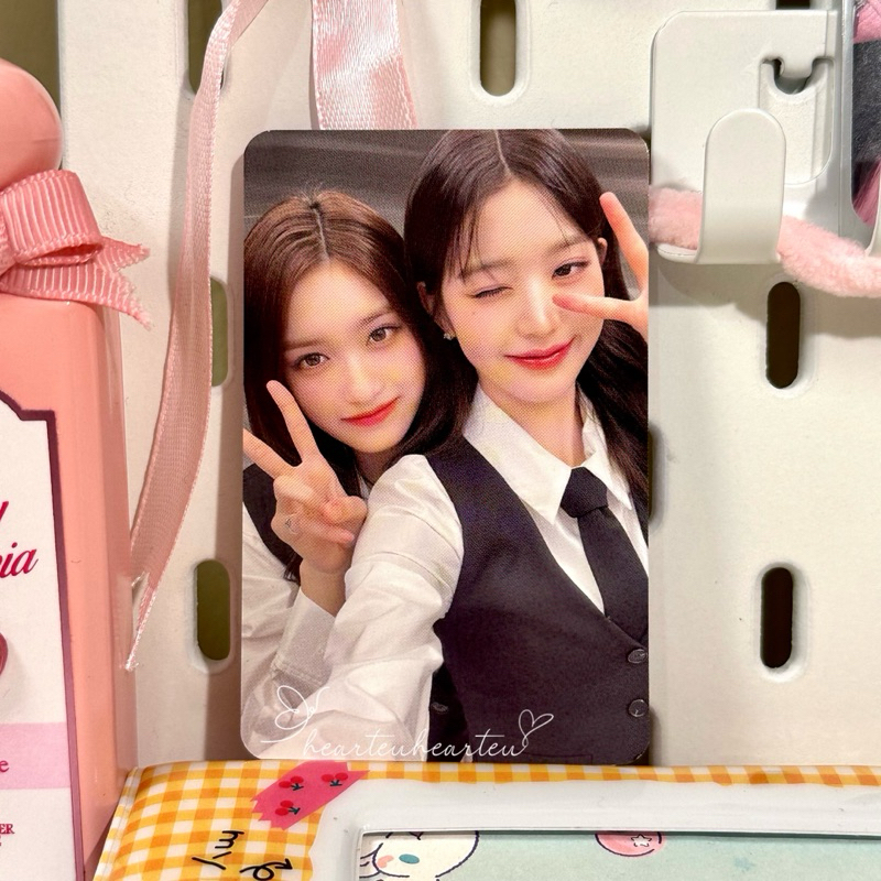 hearteuhearteu — [READY STOCK] [OFFICIAL] IVE Jang Wonyoung X Leeseo Unit Photocard, from RPC Show W