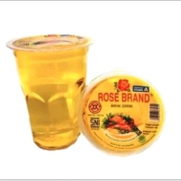 

Minyak goreng rosebrand kemasan gelas 220ml