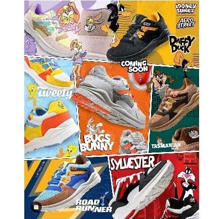 Sepatu Aerostreet X Looney Tunes