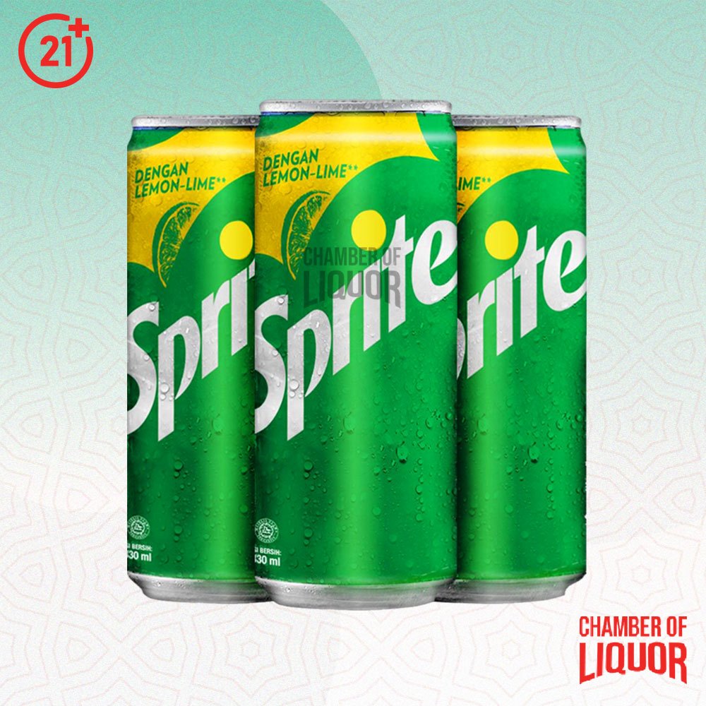 

SPRITE Can Minuman Soft Drink Kaleng 250ml