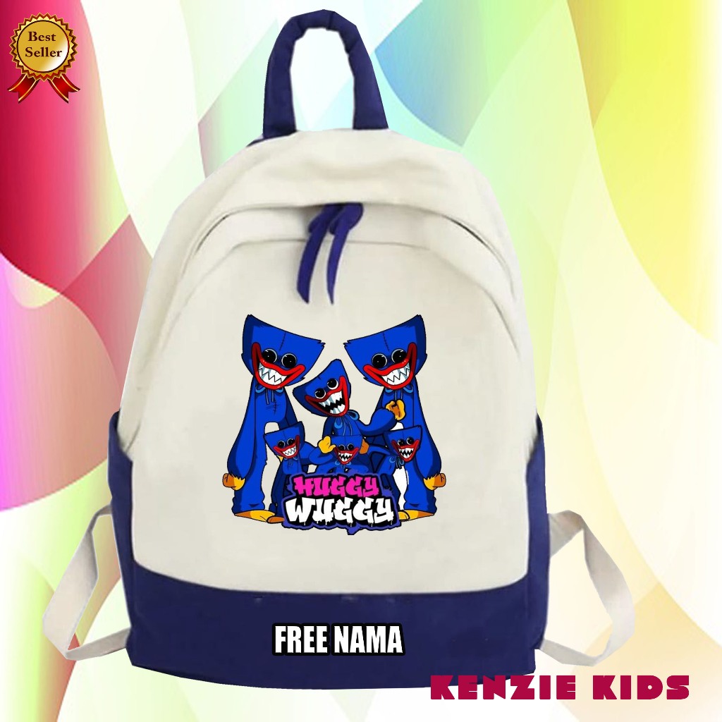 TAS BACKPACK ANAK SEKOLAH MOTIF HUGGY WUGGY 3