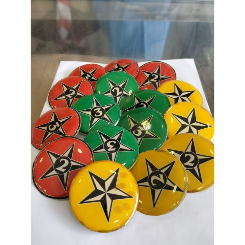 Pin bros Bintang Tahunan Pramuka Resin