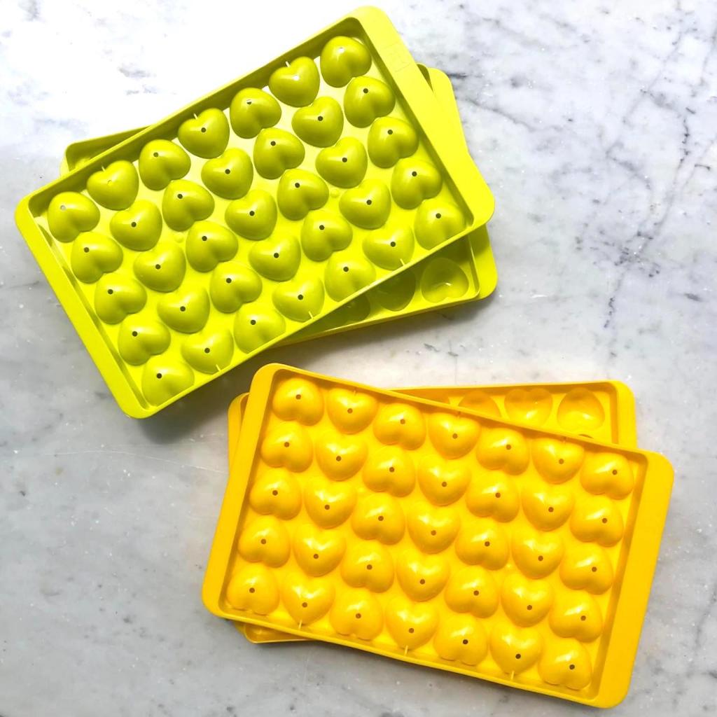 Jelly Love Kubox Indonesia Cetakan Es Batu isi 35 Grid Ice Cube Tray alat pencetak pudding Kubox