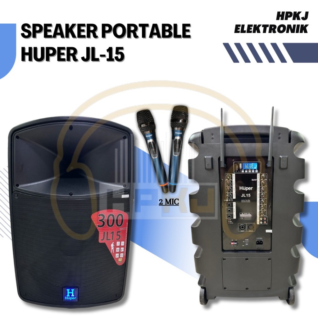 SPEAKER PORTABLE MEETING HUPER JL-15 Spiker portabel huper jl-15