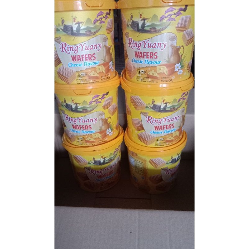 

wafer ring yuany 1dus/wafer kartonan isi (6toples)