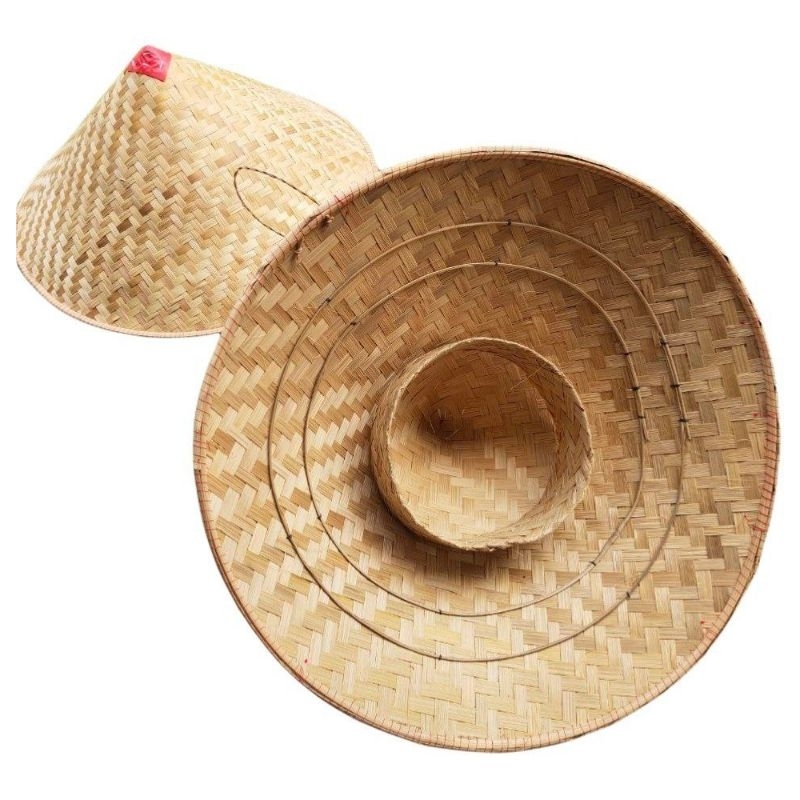 CAPING GUNUNG BAMBU PETANI POLOS 40-45CM CAPING BAMBU