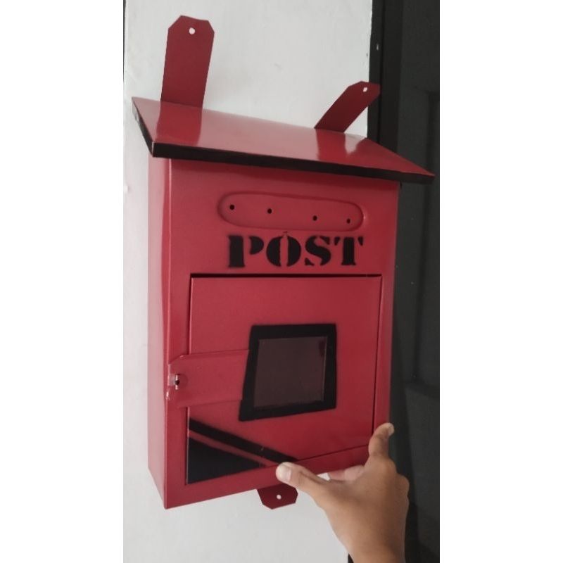 Kotak Pos Tempel dinding Slim / Kotak surat, Kotak saran, Post, Dokumen, Dll.