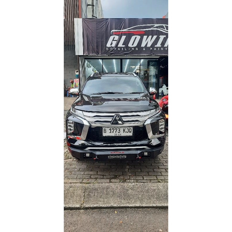 Towing bemper depan HAMER pajero/fortuner