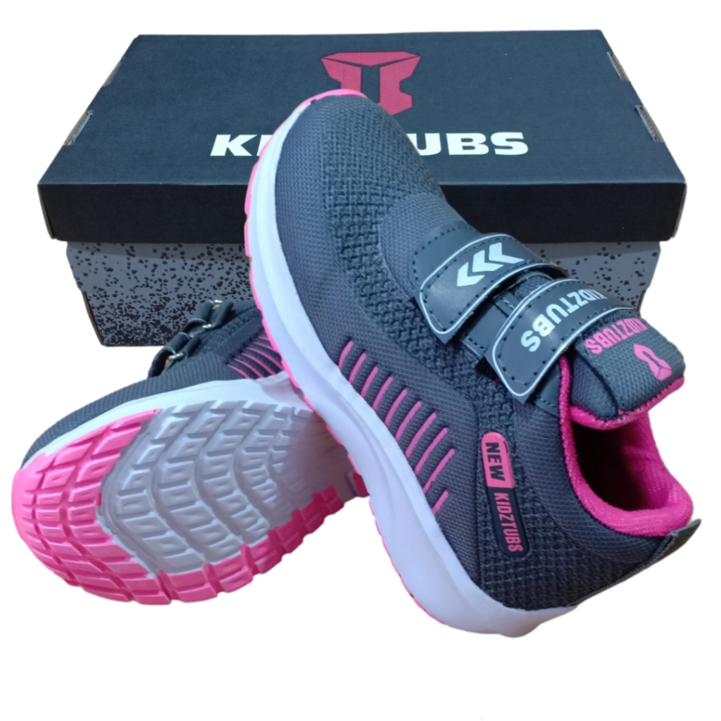 KIDZTUBS Sepatu Sekolah Anak Perempuan Wanita Cewek Umur 6-10 Tahun Kelas PAUD TK SD SMP SMA 1 2 3 4