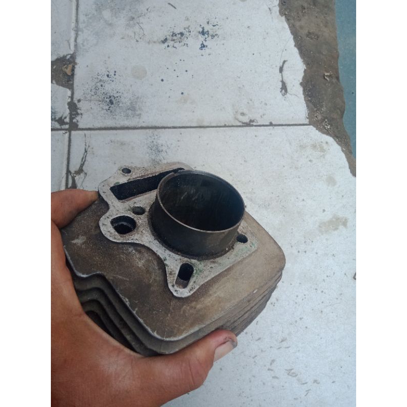 boring mlHonda bahan liner  Supra fit lma Supra fit new bekas copotan motor asali original seken