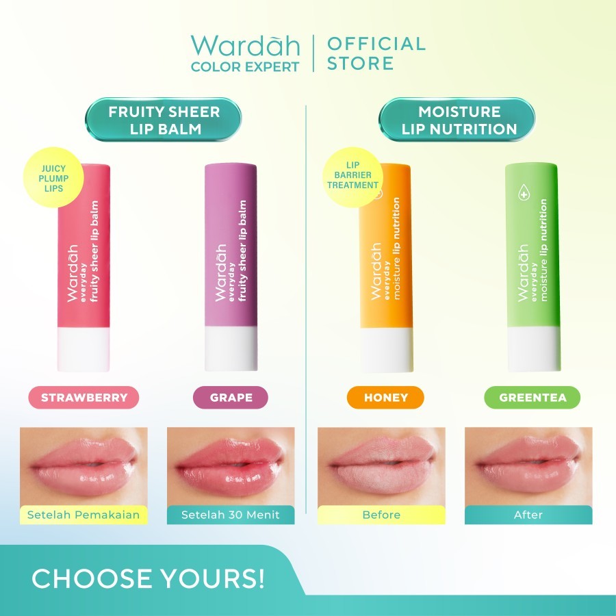 Wardah Lip Balm / Pelembab Bibir