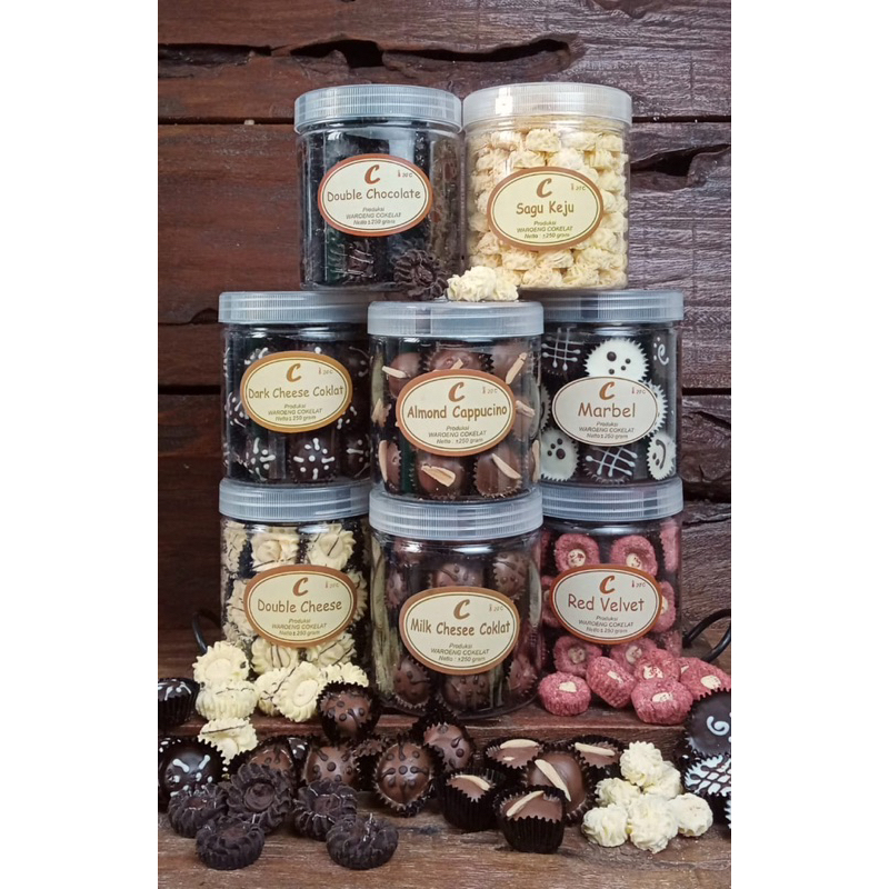 

Waroeng Cokelat Paket Usaha 50 Toples Gluten Free Sagoo Cookies