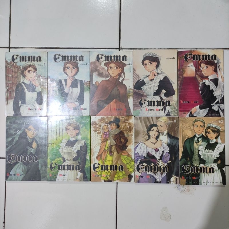 Komik emma 1-10end by kaoru mori