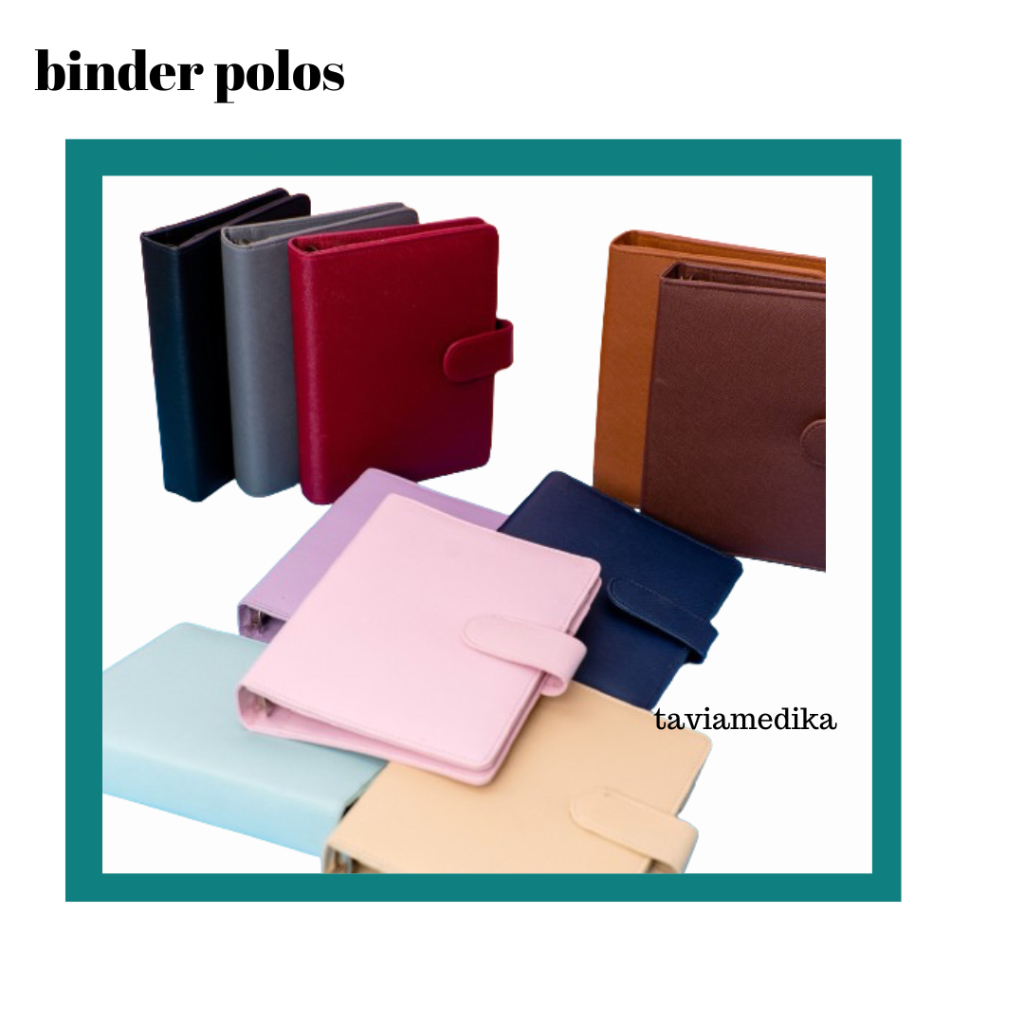 

[ tavia medika ] Binder Polos Eksklusif A5 20 Ring