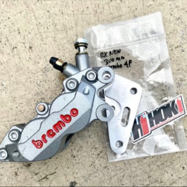 Breket kaliper brembo 4 piston buat rx king