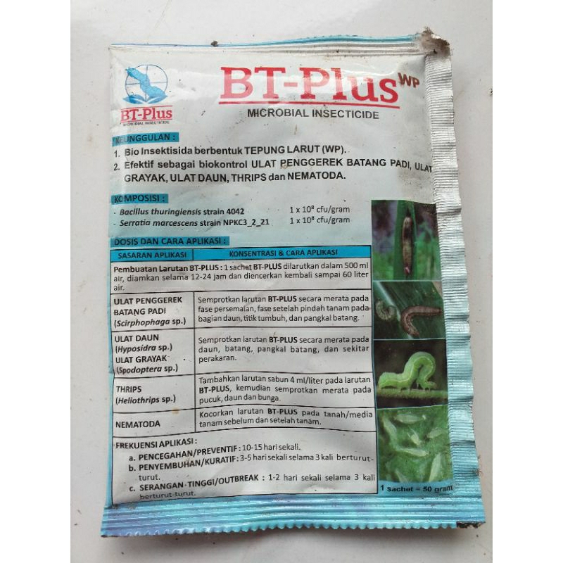 Bio insektisida Bt plus