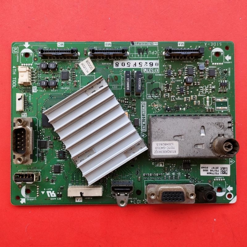 mb mobo mainboard module mesin tv Sharp LC-32M300M