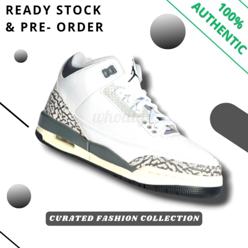 Nike Air Jordan 3 GS Hide and Seek DX6665-100 Authentic