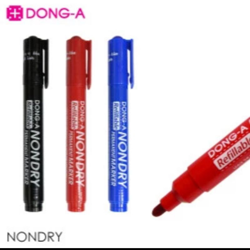 

spidol non dry dong-a / permanent marker / non dry / korea