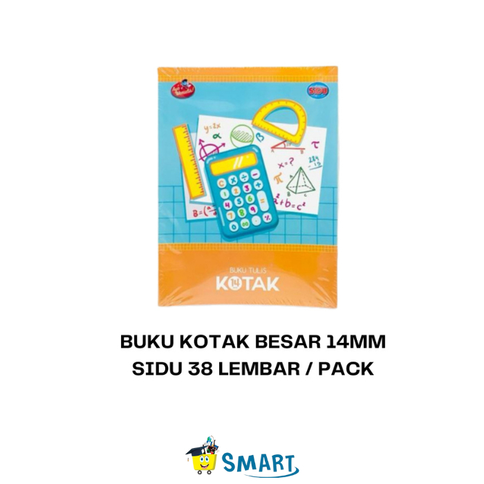 

SIDU BUKU KOTAK 38 ISI 10 SQ14MM