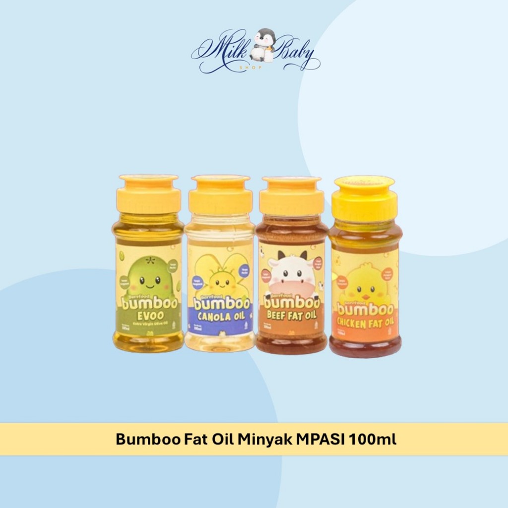 

Bumboo Fat Oil Minyak Masak MPASI 100ml
