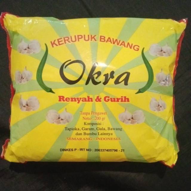 

KERUPUK OKRA/KERUPUK BAWANG/KERUPUK SEBLAK PREMIUM