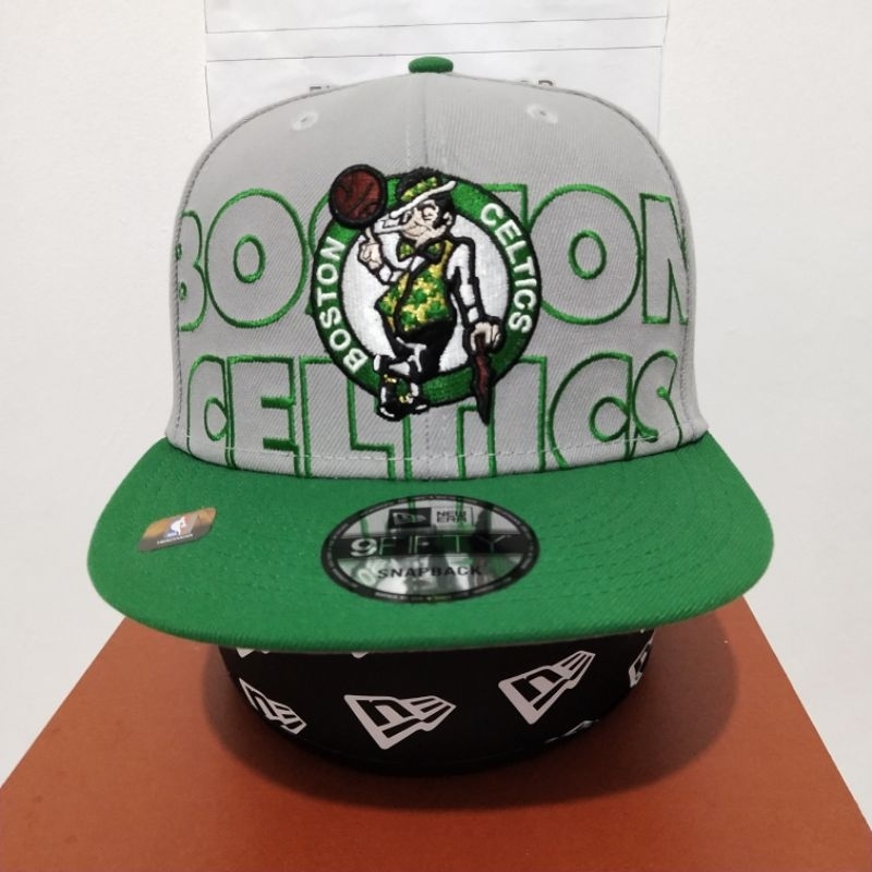 Topi New Era Original 100% NBA Draft 2023 9Fifty Boston Celtics New