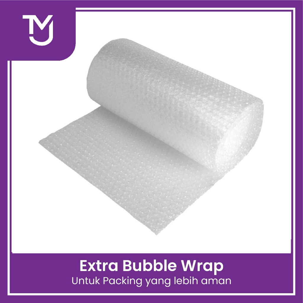 

Extra Bubble Wrap / Air Bag Cushion / Poly Air Bubble untuk Packing yang lebih Aman