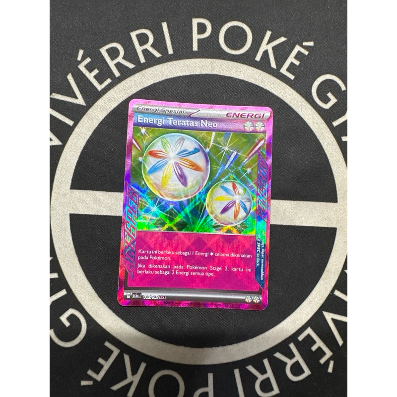 ENERGI TERATAS NEO KARTU POKEMON TCG INDONESIA