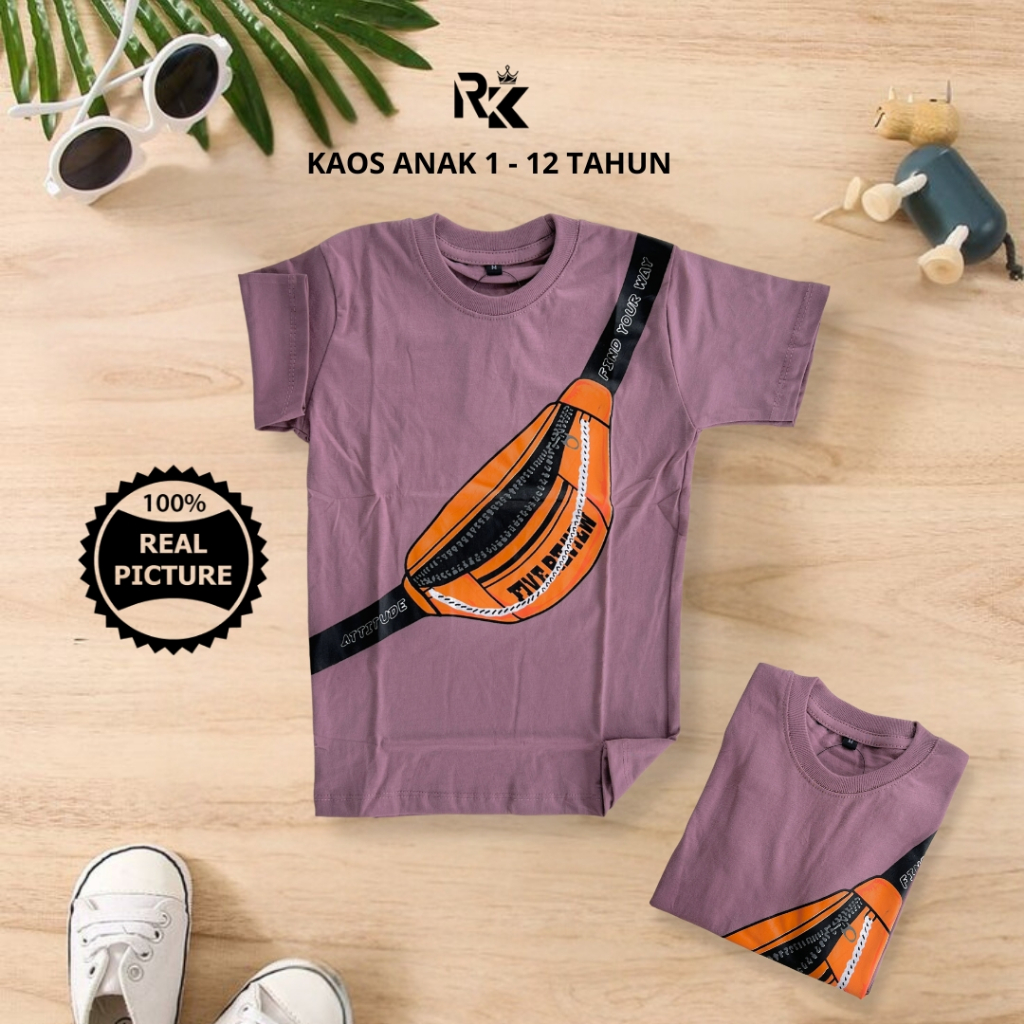 Kaos Distro Anak Laki laki Usia 1 2 3 4 5 6 7 8 9 10 11 12 Tahun Thn Atasan Baju Anak Laki laki