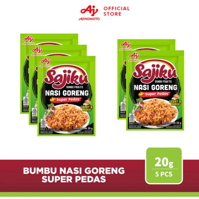 

sajiku bumbu nasi goreng pedas