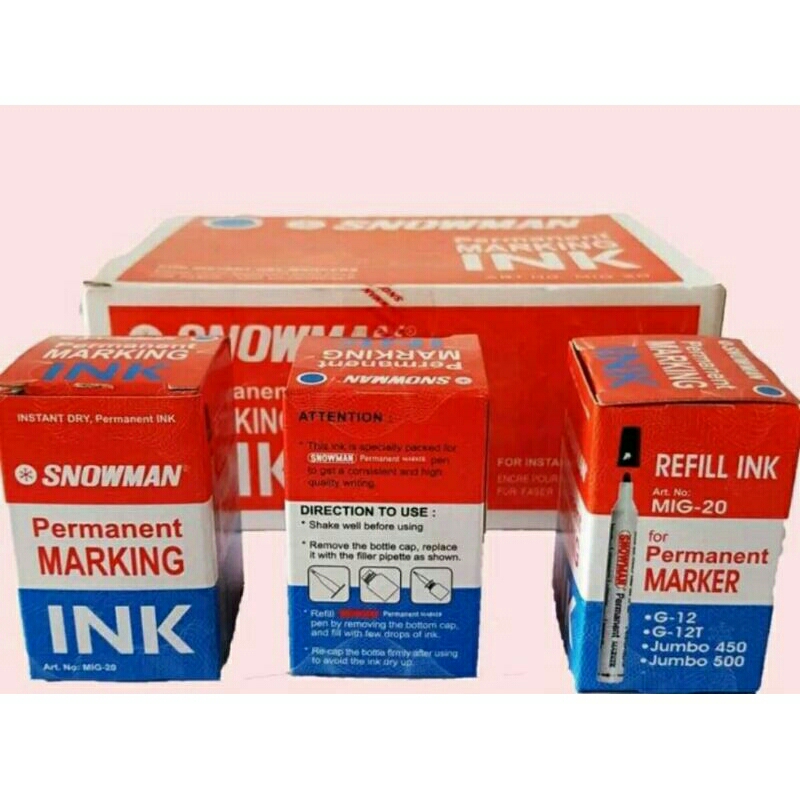 

TINTA ISI ULANG / REFILL SPIDOL PERMANENT