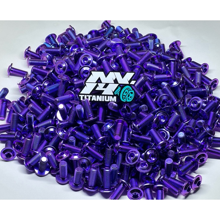 FCc BAUT DISK DISC PIRINGAN CAKRAM M8 TITANIUM GR5 ORIGINAL VIETNAM DRAT 12