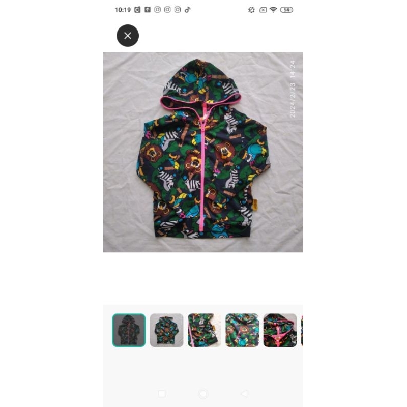 link co pancoat anak full print rare