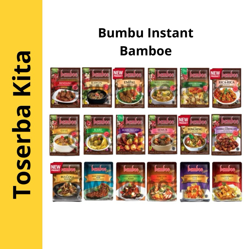 

{JATENG} BUMBU INSTANT NUSANTARA BAMBOE