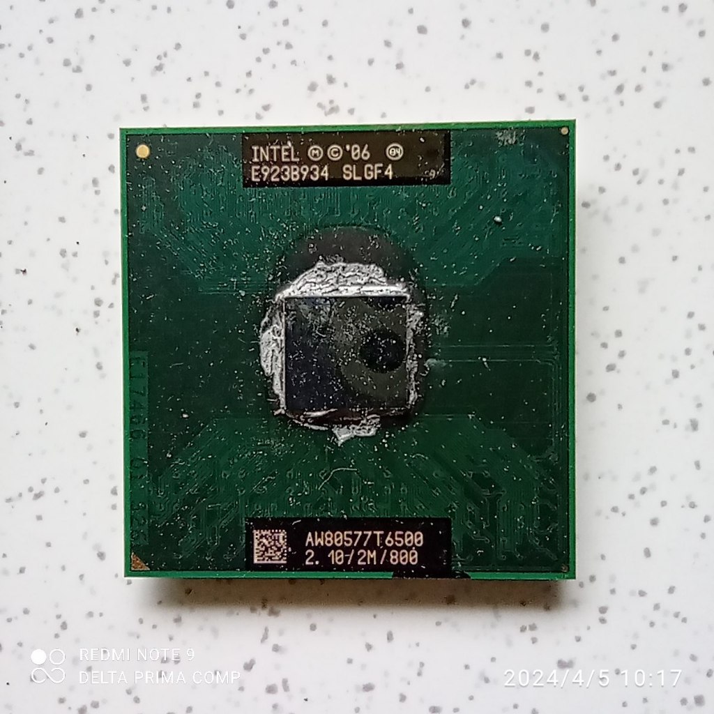 Processor laptop Intel Core2Duo T6500