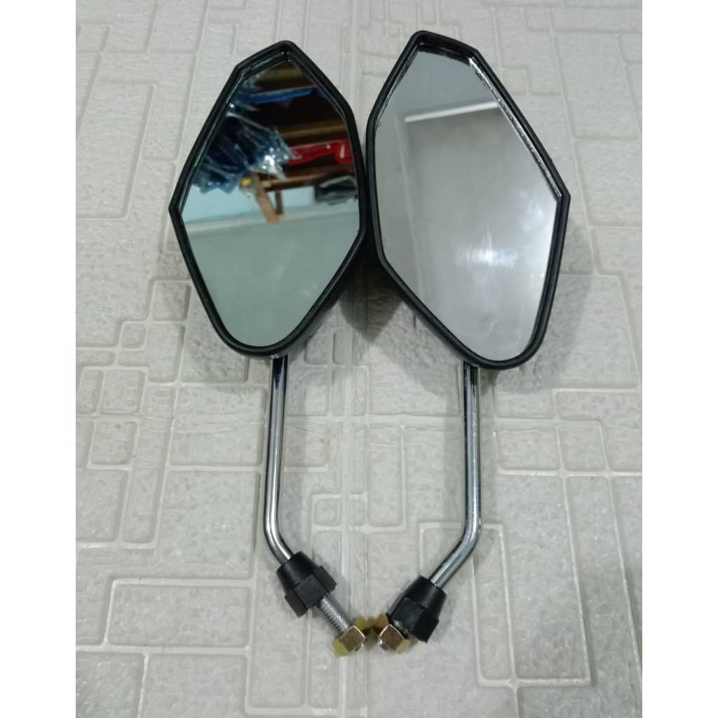 Kaca Spion Standar Honda Model Vario 150 Gagang Chrome Drat Honda Beat Vario PCX Supra Dll All Motor