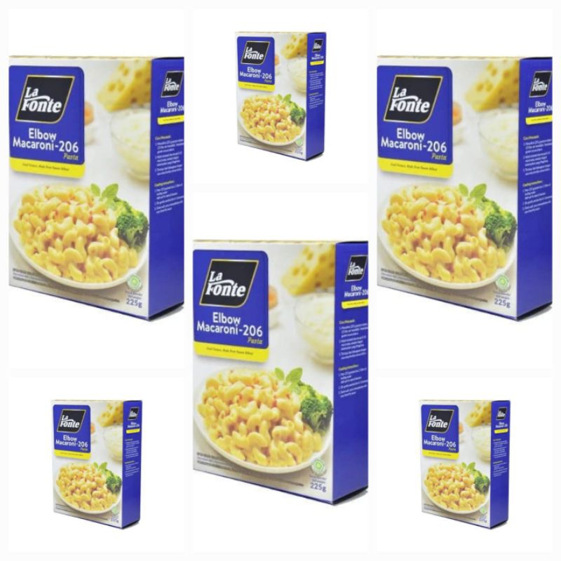 

La Fonte Elbow Macaroni Pasta 225 Gr