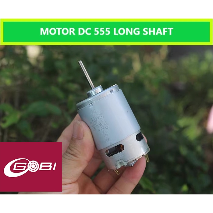 Dinamo Motor 555 DC 12-24V Front Ball Bearing (555LX)