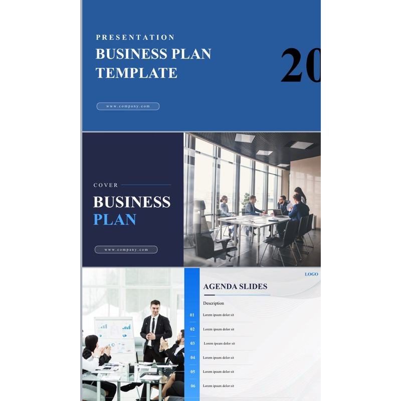 Business Plan Powerpoint Template/PPT Template