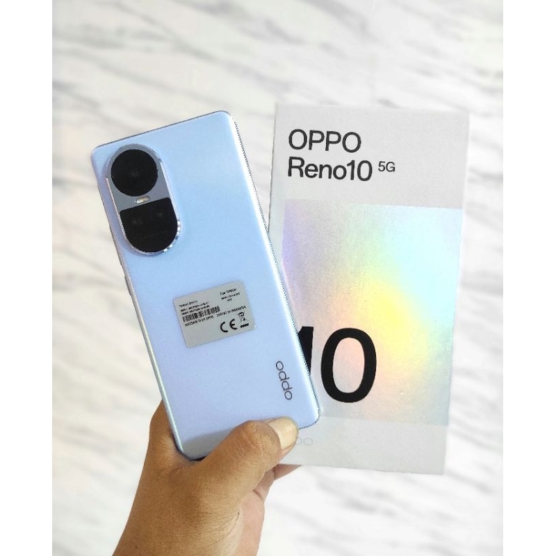 Second OPPO RENO 10 5G ram 8gb 256gb like new