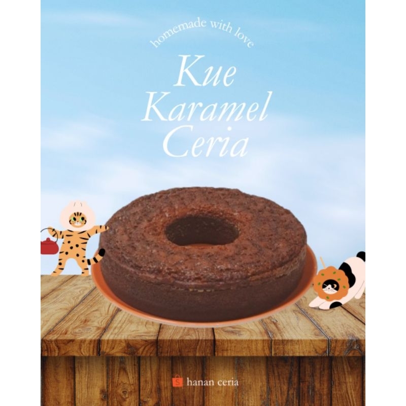 

KUE KARAMEL/BOLU KARAMEL SARANG SEMUT UKURAN BESAR/KUE KARAMEL ENAK/CAKE CARAMEL DARI BANDUNG