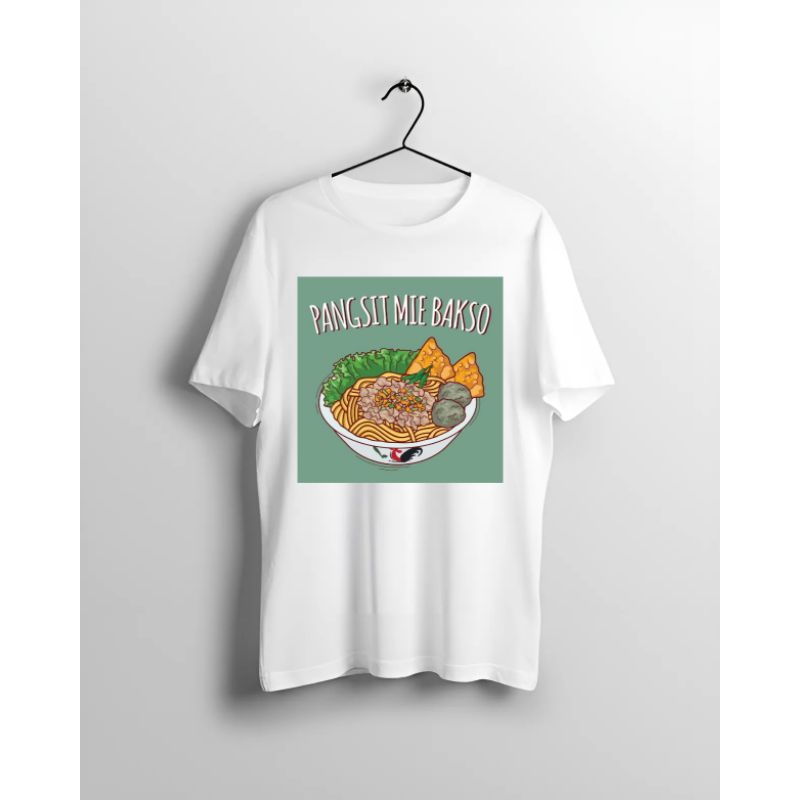 KAOS KULINER PANGSIT MIE AYAM BAKSO KULINER NUSANTARA MAKANAN INDONESIA