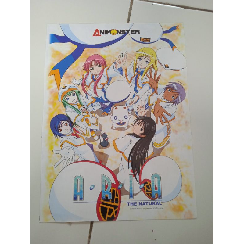 poster kecil anime animonster
