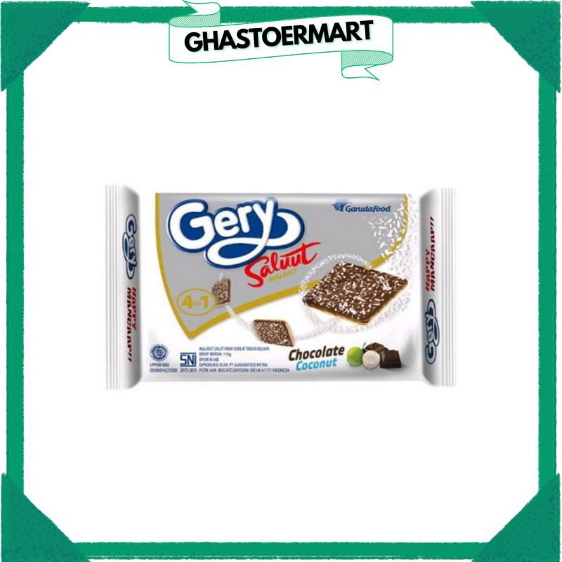 

GHASTOERMART | Gery Salut Chocolate Coconut 105 gr