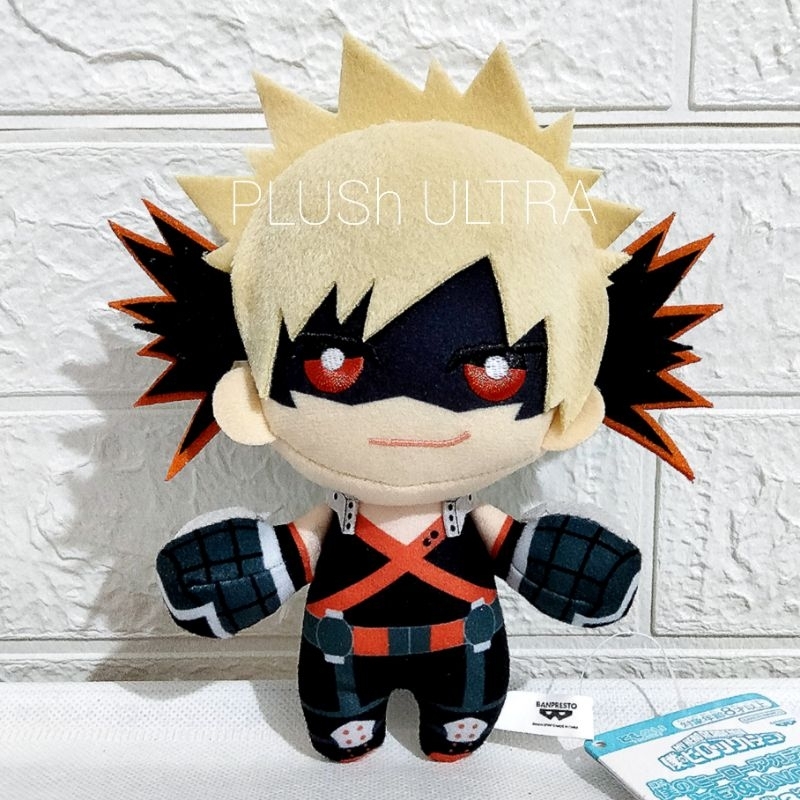 Tomonui Katsuki Bakugo My Hero Academia MHA BNHA Anime Plush Keychain Gantungan Kunci Ganci Boneka i