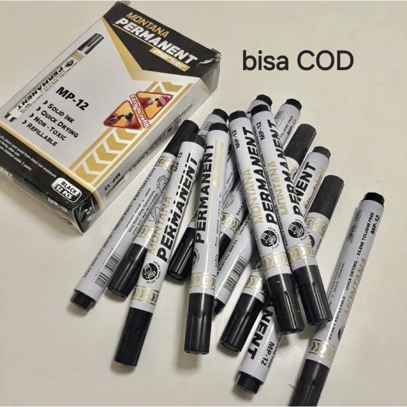 

Spidol hitam permanent