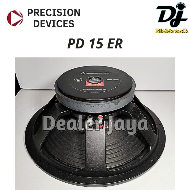 Speaker Komponen Precision Devices PD 15 ER / PD 15ER / PD15 ER / PD15ER - 15 inch