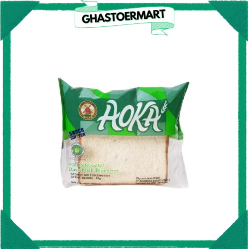 

GHASTOERMART | Roti Aoka Panggang Rasa Buah Blueberry