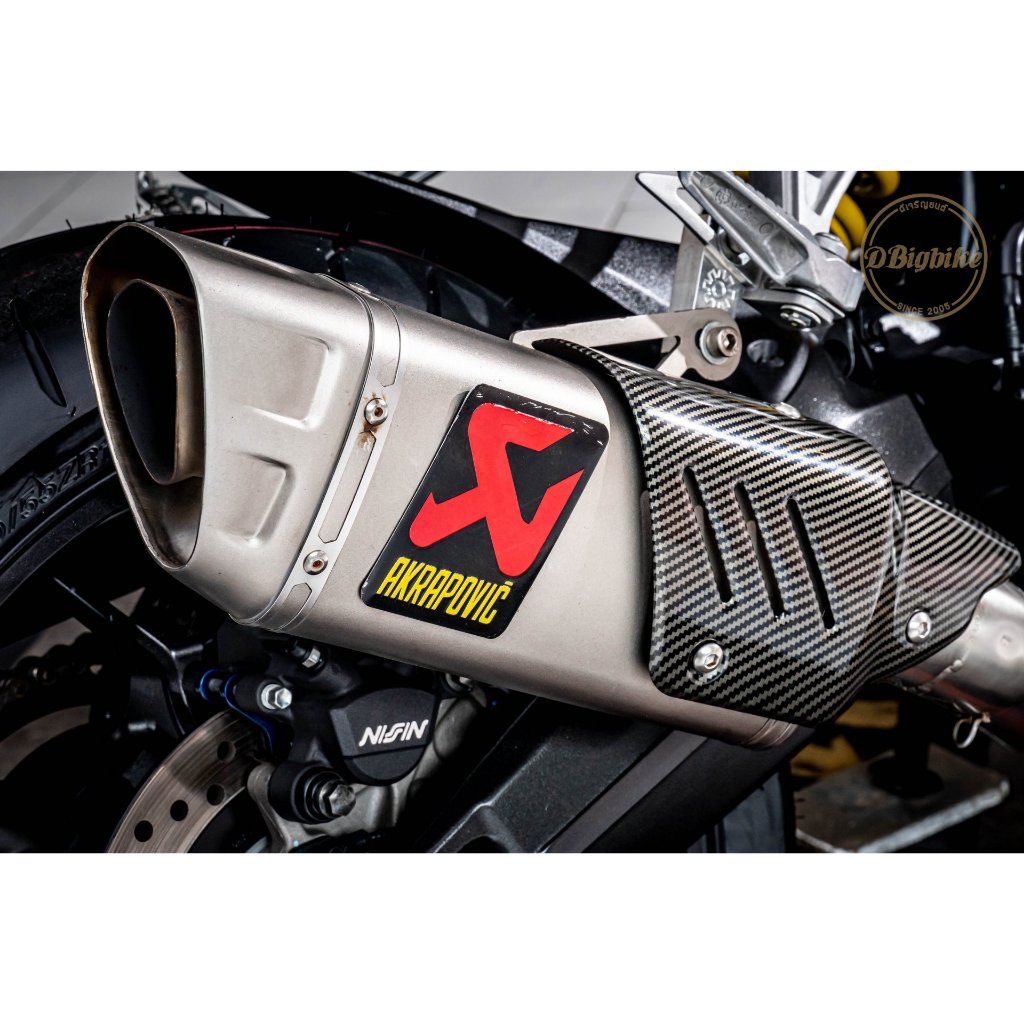 KNALPOT AKRAPOVIC EVOLUTION LINE IMPORT VIXION R15 CBR 150 CB 150 GSX-R MX KING XABRE SONIC FU SUPRA